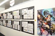 WIT STUDIOのコーナーより、「甲鉄城のカバネリ」の展示。(c)カバネリ製作委員会