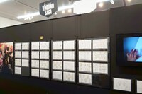 WIT STUDIOのコーナーより、「ヴィンランド・サガ」の展示。(c)幸村誠・講談社／ヴィンランド・サガ製作委員会