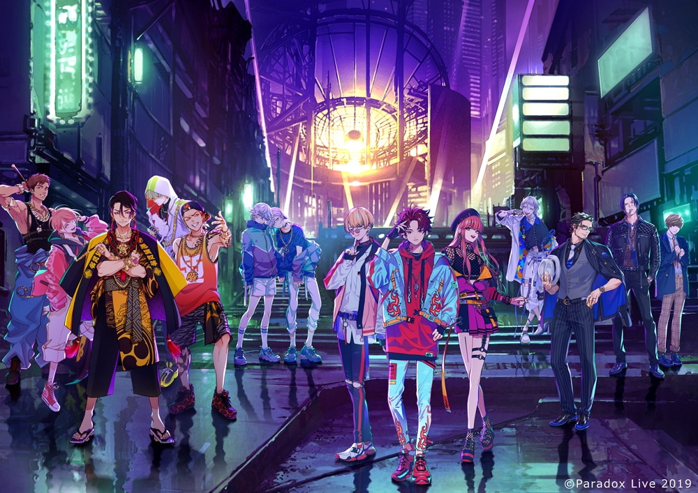 HIP HOPメディアミックス「Paradox Live」始動、はらだ・小宮国春らキャラデザに