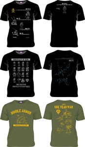 「『機動戦士ガンダム』×October Beast」Tシャツ