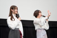 左から伊藤美来、宮本侑芽。