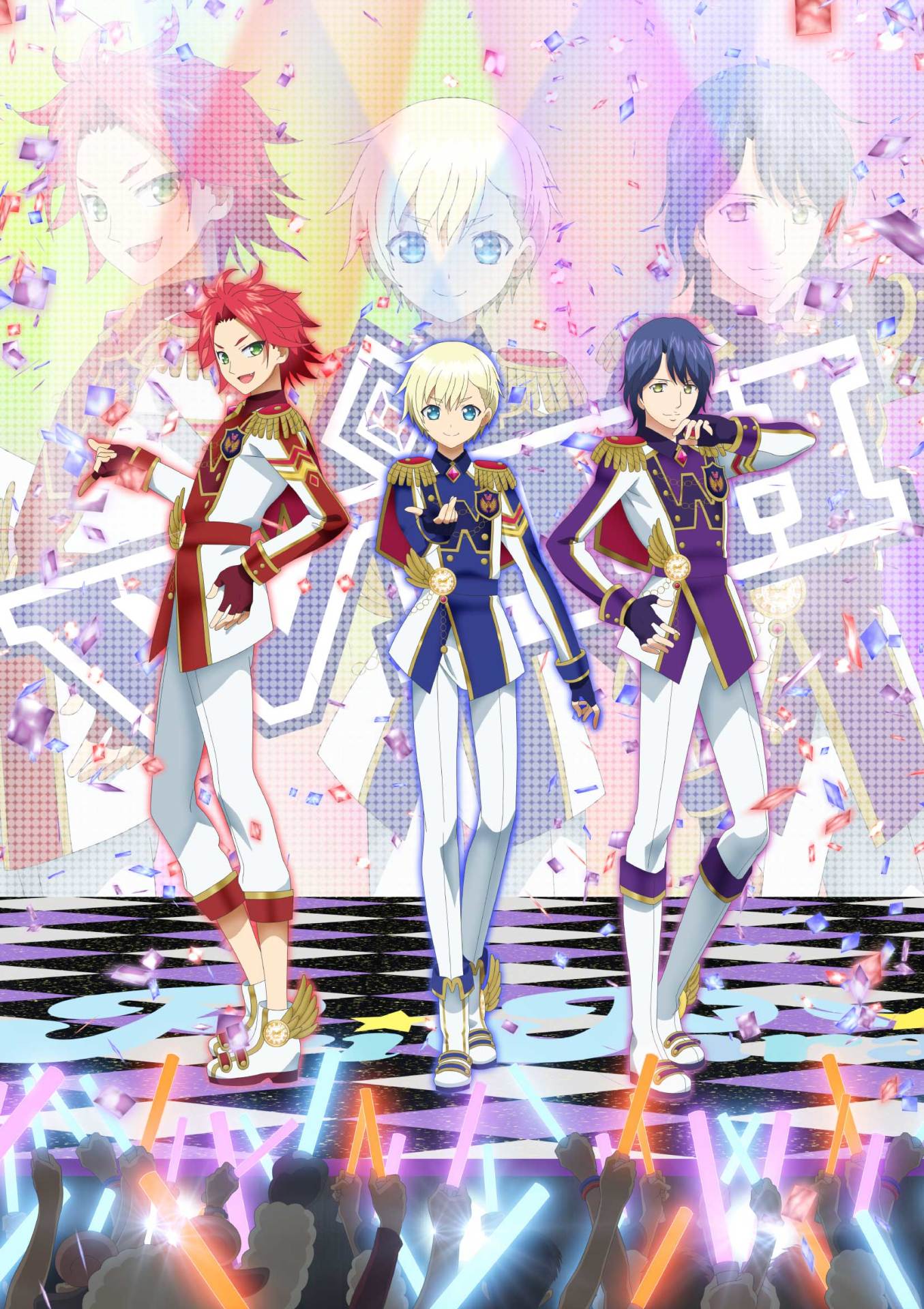TVアニメ「アイドルタイムプリパラ」より、WITHのビジュアル。(c)T2A/S/TX/IPP