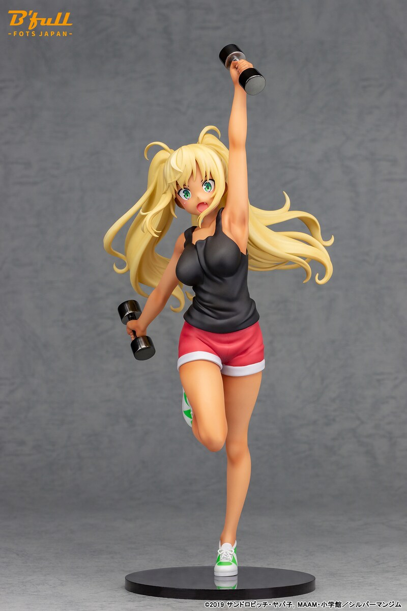 「ダンベル何キロ持てる？『紗倉ひびき』1/7スケール 塗装済み完成品」