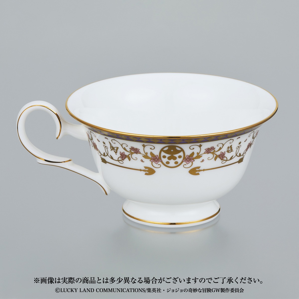 「ジョジョの奇妙な冒険 黄金の風×Noritake ティーカップ＆ソーサーセット」の「ジョルノ・ジョバァーナVer.」。