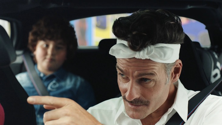 CM「THE GENIUS BAKABON & BMW」編より。