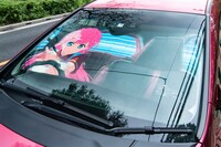 「ぼくたちは勉強ができない！真冬先生のドライビングサンシェード」使用イメージ