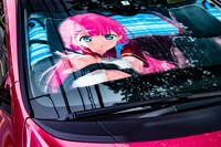 「ぼくたちは勉強ができない！真冬先生のドライビングサンシェード」使用イメージ