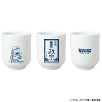 会場で販売される湯のみ。