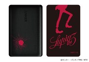 「ルパン三世」デザインのモバイルバッテリー。