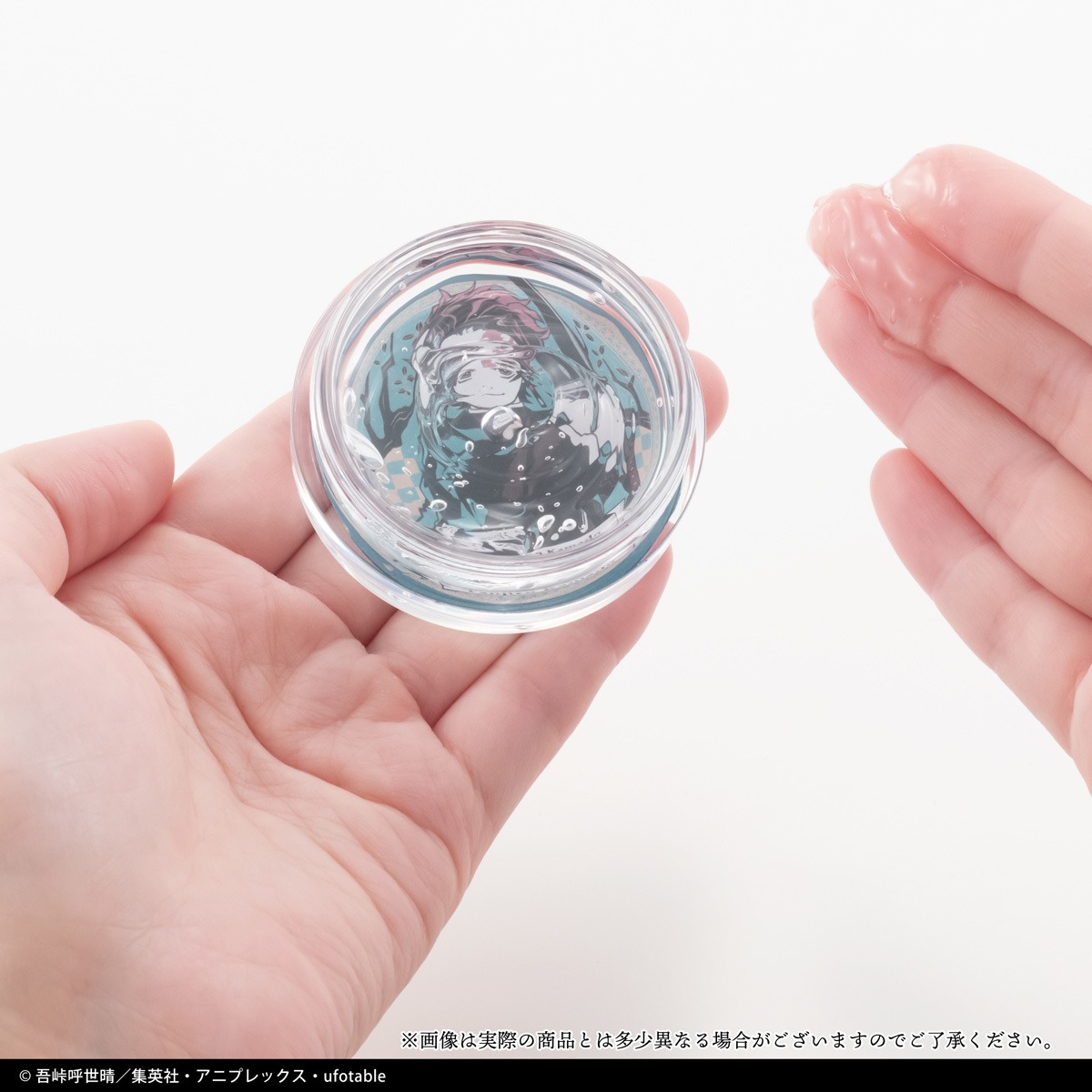 「鬼滅の刃」マルチクリーム使用イメージ。