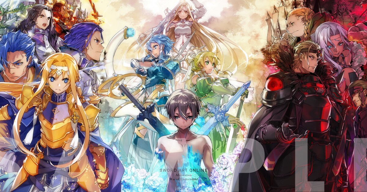 SAO」BD/DVD1巻にabecの描き下ろし使ったBOX、2巻には川原礫の小説 