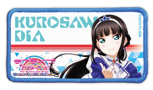 「脱着式フルカラーワッペン Over the Rainbow」黒澤ダイヤ