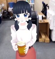 ほのかのARモデル。