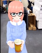 サキのARモデル。