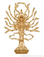 「“祈りとは、心の所作” 木彫りの百式観音像」