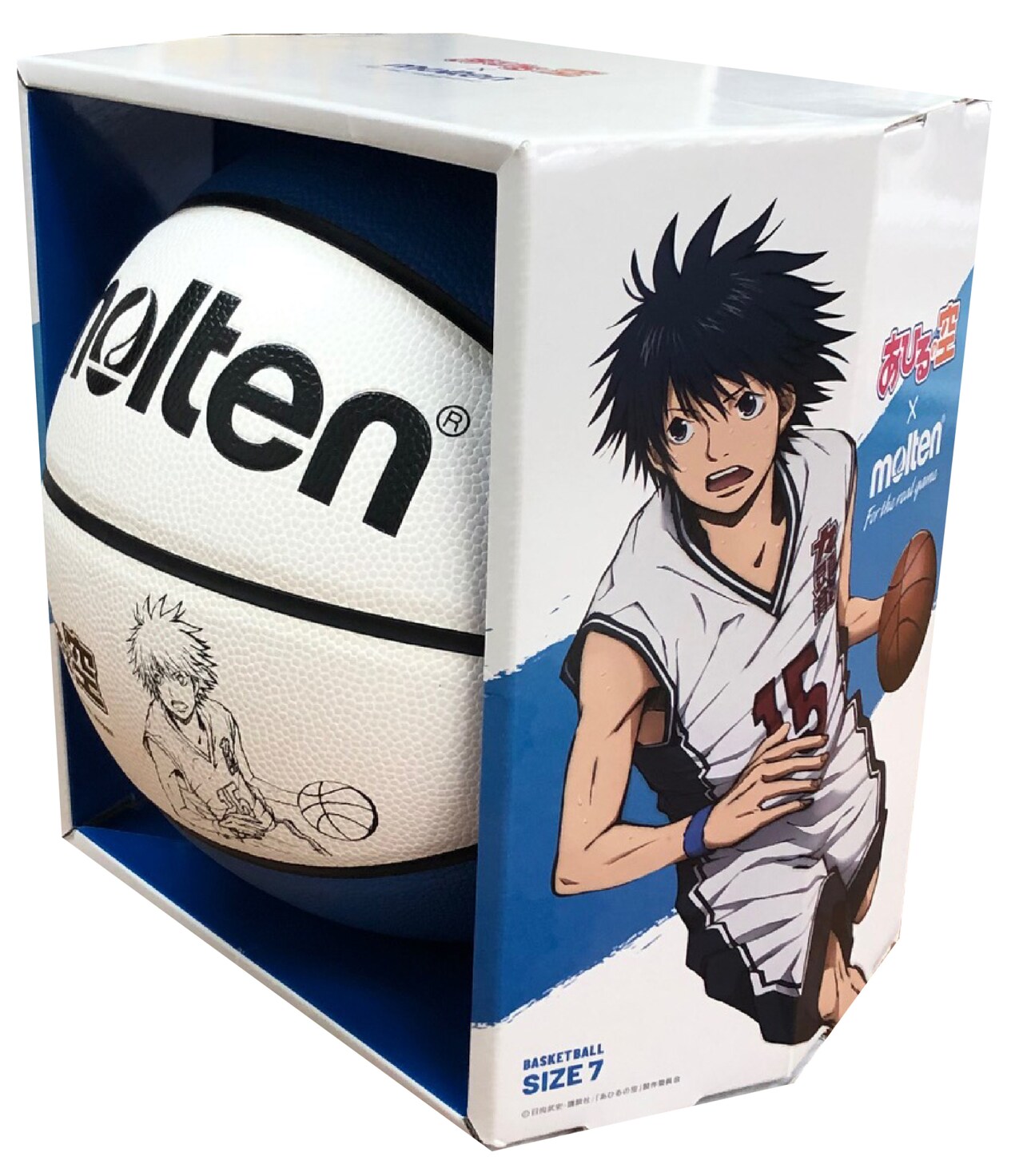 あひるの空 コラボバスケットボール 7号 B7C3790-AS molten あひるの空 コラボバスケットボール 7号 B7C3790-AS molten