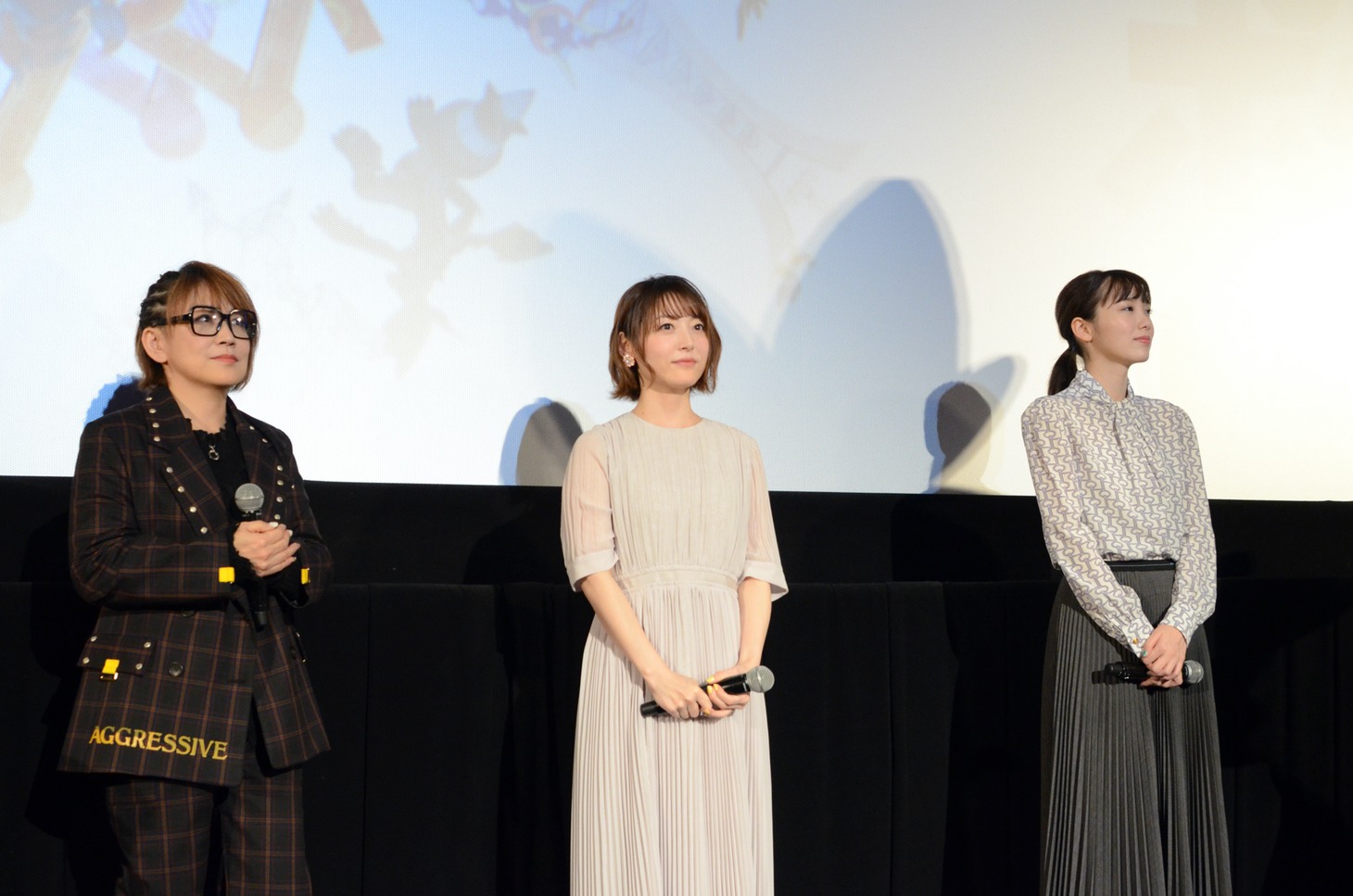 TVアニメ「ポケットモンスター」先行上映会の様子。
