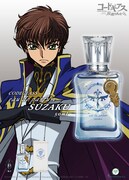 「コードギアス オードパルファム スザク」の告知ビジュアル。