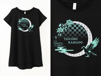 竈門炭治郎モデルのロングカットソー。