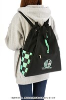 リュックとして使用する場合のイメージ。