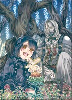 TVアニメ「ソマリと森の神様」Blu-ray上巻のパッケージイラスト。