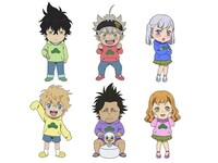 「えいがのおそ松さん」とアニメ「ブラッククローバー」の第2弾コラボビジュアル。