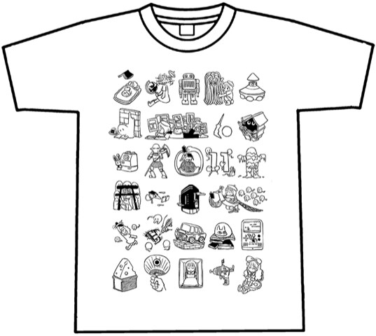 「Tシャツ・たくさんver.」