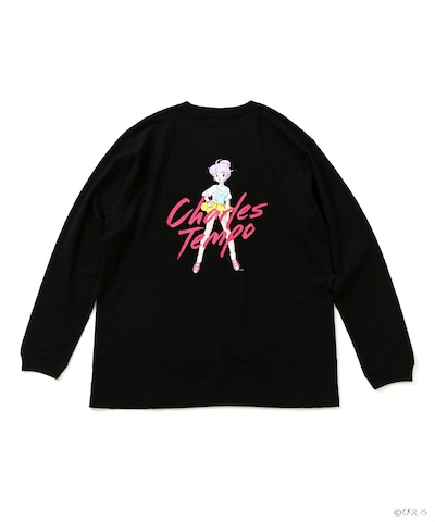 「クリィミーマミ×CharlesTempo ロンT vol.1」ブラック