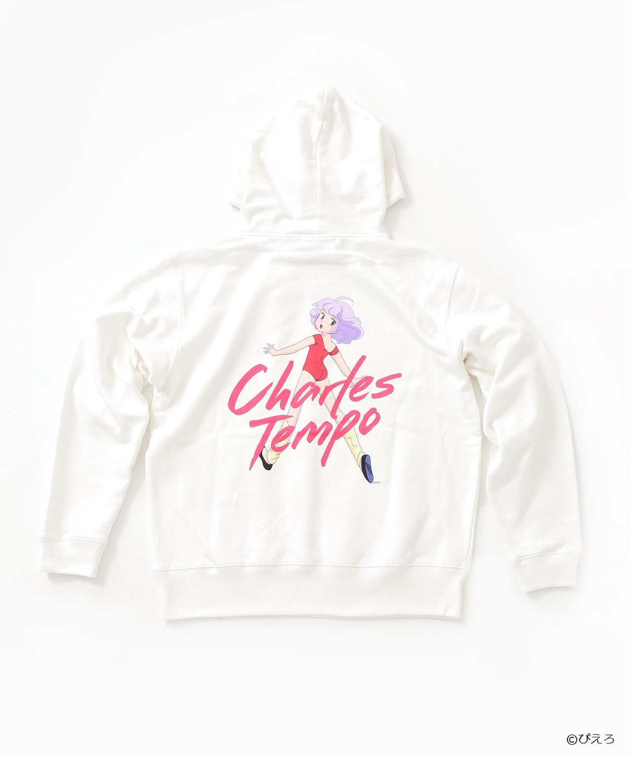 「クリィミーマミ×CharlesTempo Hoodie vol.1」ホワイト