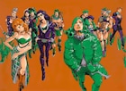 荒木飛呂彦原画展、尾形光琳の燕子花図屏風をモチーフにした新キービジュアル