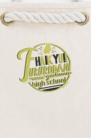 「ロープランチトート（梟谷学園高校）」のプリント。