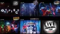 過去に上演されてきた「ONE PIECE LIVE ATTRACTION」。