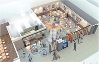 成田アニメデッキの施設イメージ。