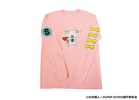 「SUPER SHIRO ふわもこ刺繍 ロング Tシャツ」