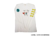 「SUPER SHIRO ふわもこ刺繍 ロング Tシャツ」
