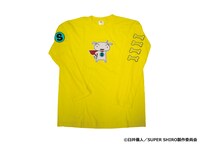 「SUPER SHIRO ふわもこ刺繍 ロング Tシャツ」