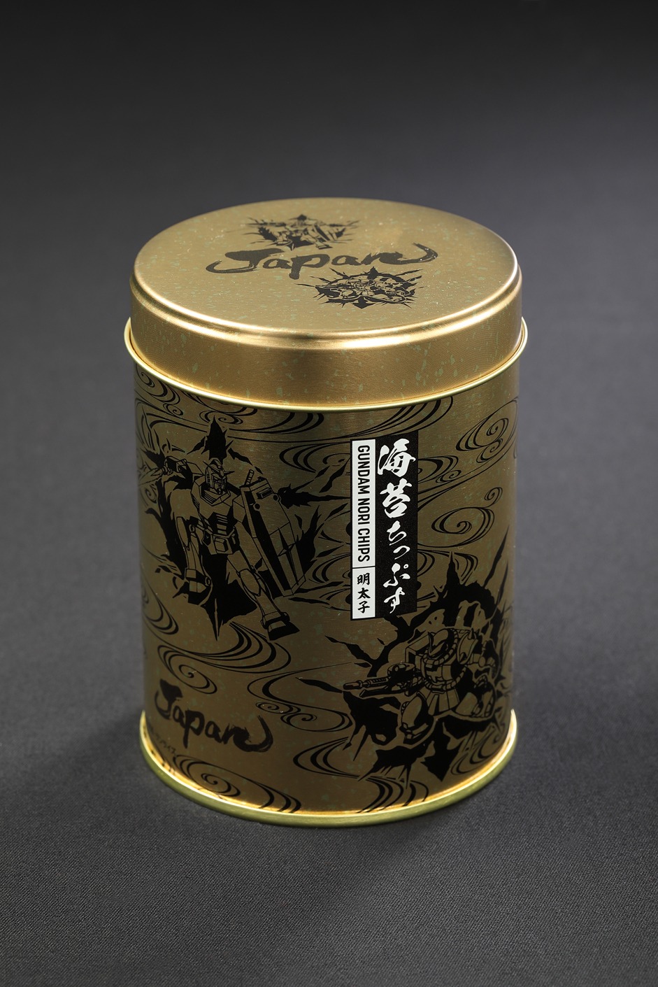 「ガンダム海苔ちっぷす 明太子」パッケージデザイン