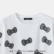 「ガンダムvsハローキティ」プロジェクトとLOVELESSのコラボTシャツ。