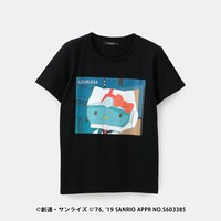 「ガンダムvsハローキティ」プロジェクトとLOVELESSのコラボTシャツ。