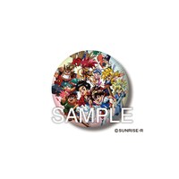 「プレゼント抽選くじ引き」3等の「キャラ缶バッジ」。