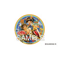 「超魔神英雄伝ワタル 彫金ステッカー」