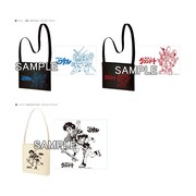 左上が「魔神英雄伝ワタルサコッシュ」、右上が「魔動王グランゾートサコッシュ」、左下が「魔神英雄伝ワタル＆魔動王グランゾート トートバッグ」。