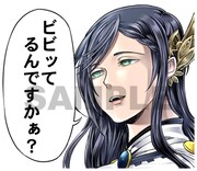LINEスタンプ「終末のワルキューレ」より。