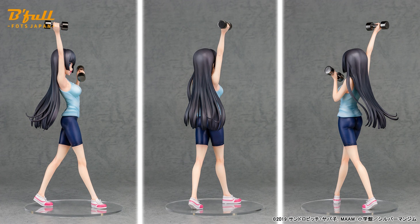 「ダンベル何キロ持てる？『奏流院朱美』1/7スケール 塗装済み完成品」