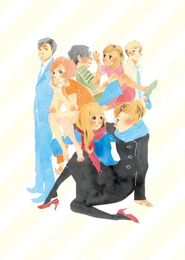 アニメ「どうにかなる日々」ティザービジュアル