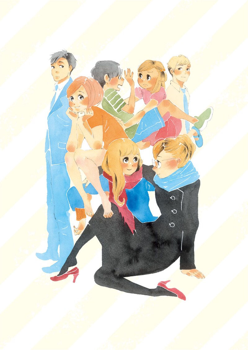 アニメ「どうにかなる日々」ティザービジュアル