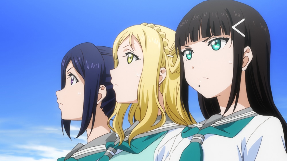 アニメ「ラブライブ！サンシャイン!!」より。