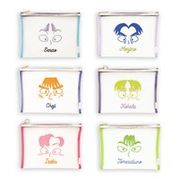 「フェイスメッシュポーチ」6年生モデル6種