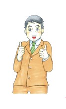 健一1号のイラスト。(c)東村アキコ/講談社