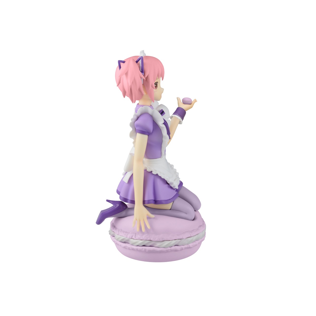 A賞の「ブルーベリーマカロンver.鹿目まどかフィギュア」。